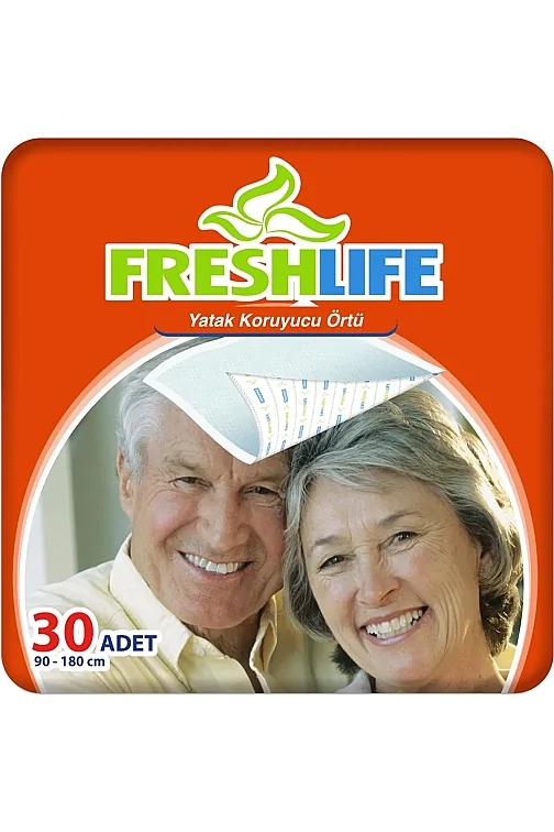 Freshlife 90x180 cm 30 Adet Yatak Koruyucu Örtü - 1