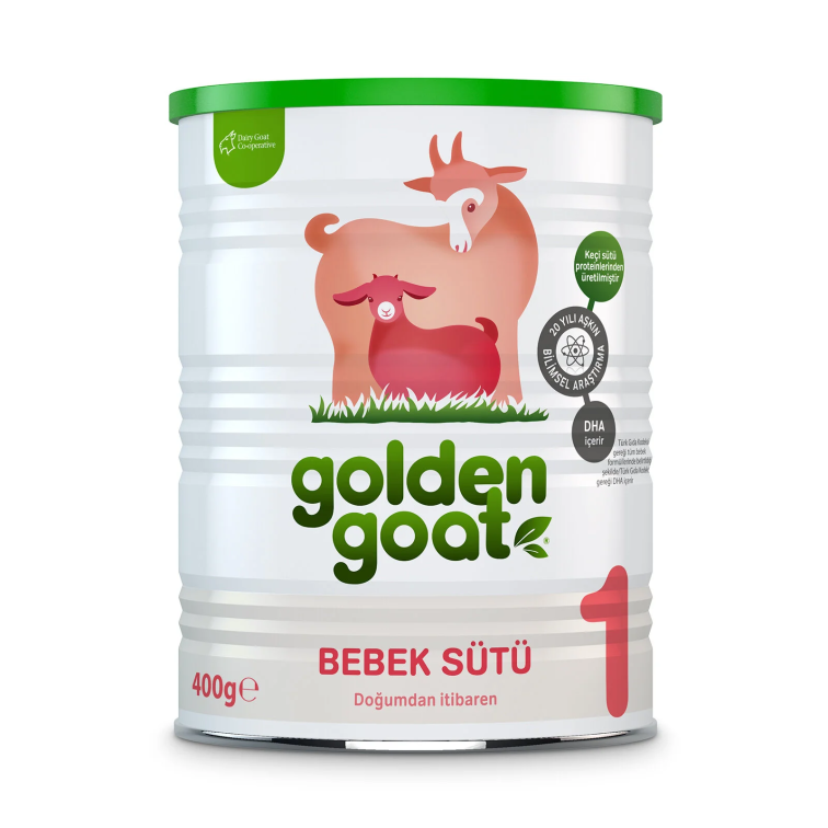 Golden Goat 1 Keçi Sütü Bazlı Bebek Sütü 400 gr - 1