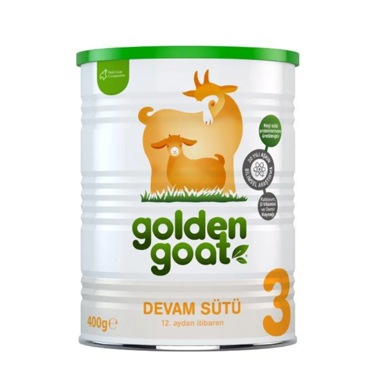 Golden Goat 3 Keçi Sütü Bazlı Devam Sütü 400 gr - 1