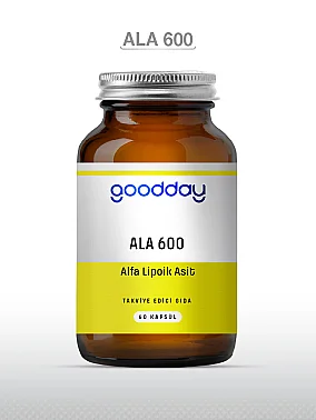 Goodday Ala 600 Alfa Lipoik Asit 60 Kapsül - Goodday