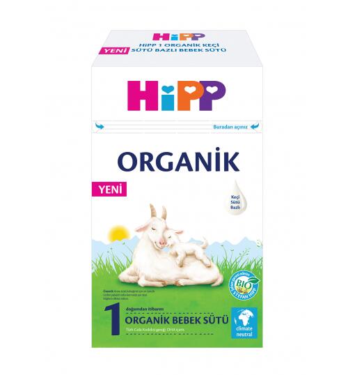 Hipp 1 Organik Keçi Sütü Bazlı Bebek Sütü 400 gr - 1