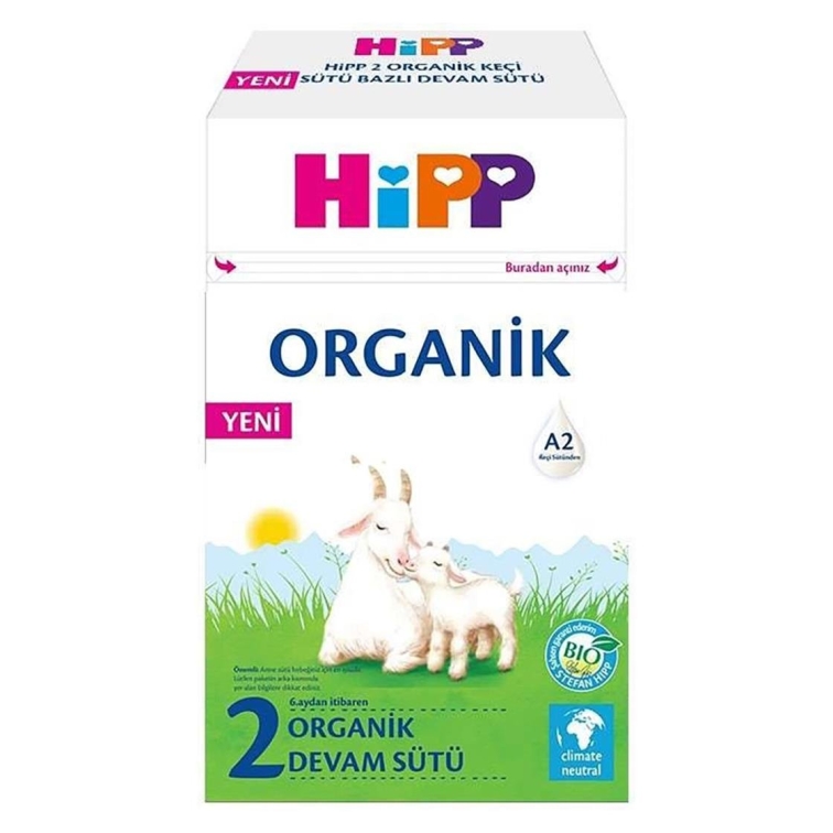 Hipp 2 Organik Keçi Sütü Bazlı Devam Sütü 400 gr - 1