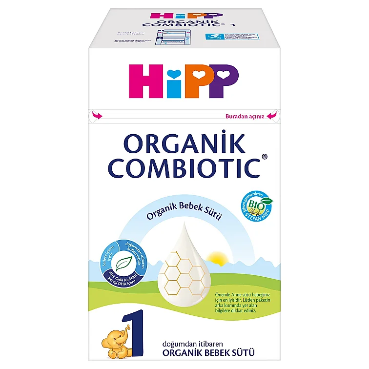 Hipp Organik Combiotic 1 Bebek Sütü 800 gr - 1
