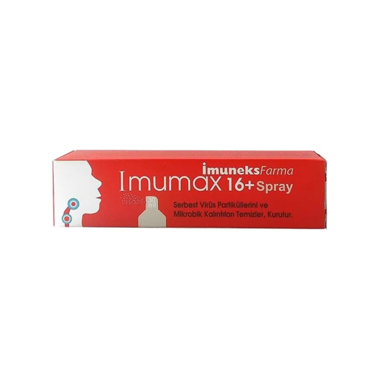Imumax 16+ 30 ml Boğaz Spreyi - Imuneks