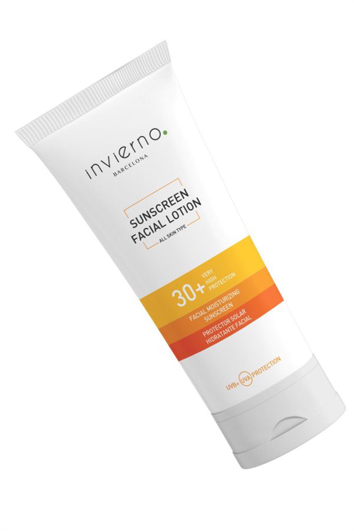 Invierno Sunscreen Facial Lotion SPF30+ 50 ml