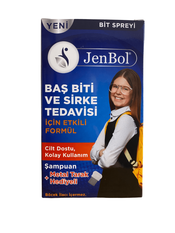 Jenbol Bit Şampuanı + Bit Spreyi Kofre 100ml - 1