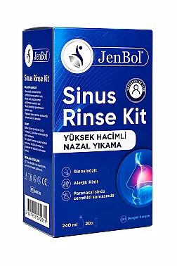 Jenbol Burun ve Sinüs Temizleme Kiti 240 ml 20'li - Jenbol