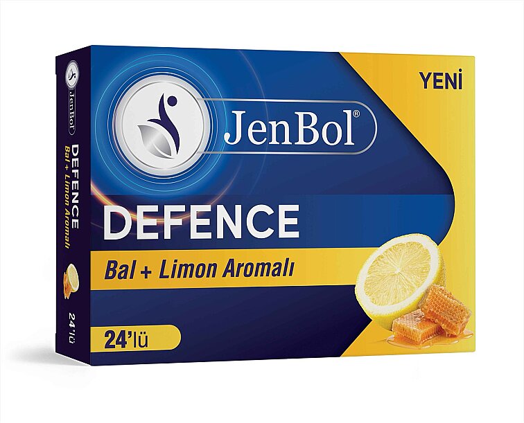 Jenbol Defence Bal+Limon Pastil 24 Drops - 1