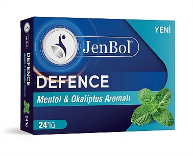 Jenbol Defence Mentol+Okaliptus Pastil 24 Drops - Jenbol