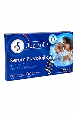 Jenbol Fizyolojik Serum 5 ml x 10 Flakon - Jenbol