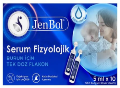 Jenbol Fizyolojik Serum 5 ml x 10 Flakon - 1