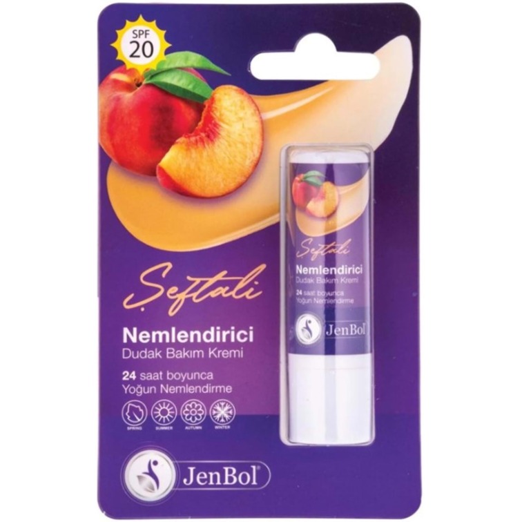 Jenbol Lip Balm Şeftali Spf20 5g Yetişkin - 1