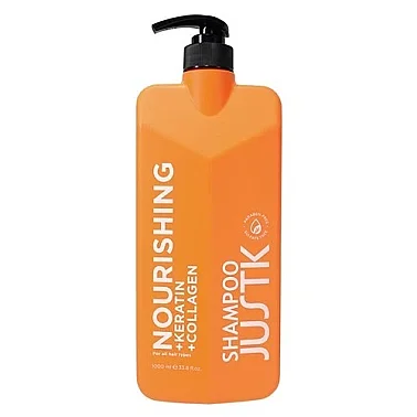 JustK Besleyici Keratin ve Kolajen Şampuanı – 1000 ml - JUSTK