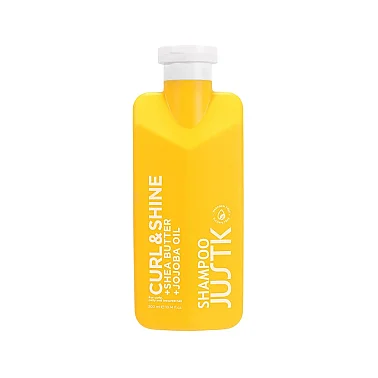 JustK Curl & Shine Bukle Belirginleştirici ve Parlatıcı Şampuan – 300 ml - JUSTK