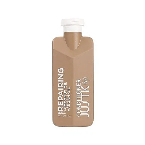 JustK Hindistan Cevizi Yağı ve Argan Yağı İçeren Onarıcı Saç Kremi – 300 ml - 1