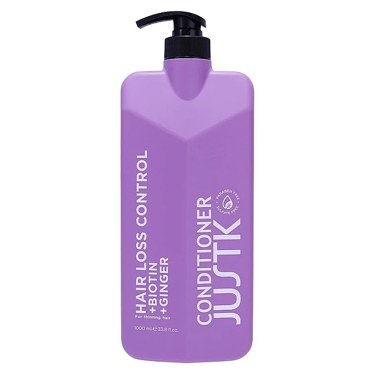 JustK Saç Dökülmesi Karşıtı Biotin ve Zencefil Saç Kremi – 1000 ml - 1