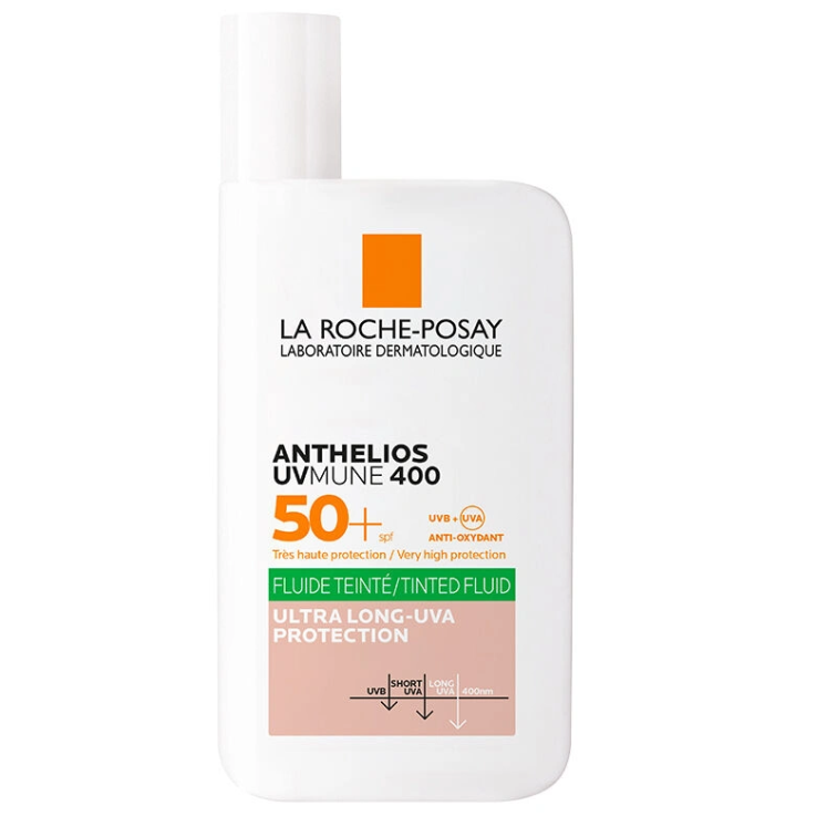 La Roche Posay Anthelios Oil Control Fluid 50+ Renkli Yüz Güneş Kremi 50 ml - 1