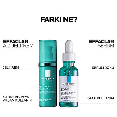La Roche-Posay Effaclar A.Z. Gel Krem 40 ml - 4