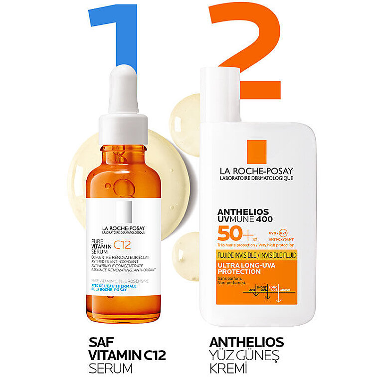 La Roche-Posay Pure Vitamin C12 Işıltı Veren Antioksidan Yüz Serumu 30 ml - 5