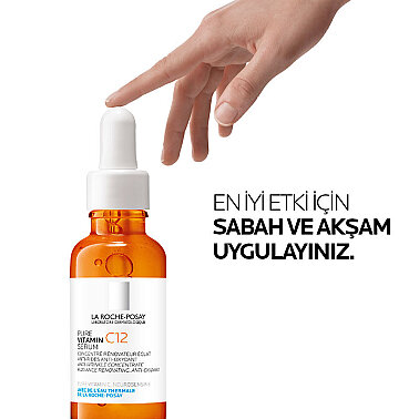La Roche-Posay Pure Vitamin C12 Işıltı Veren Antioksidan Yüz Serumu 30 ml - 2