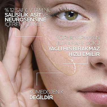 La Roche-Posay Pure Vitamin C12 Işıltı Veren Antioksidan Yüz Serumu 30 ml - 3
