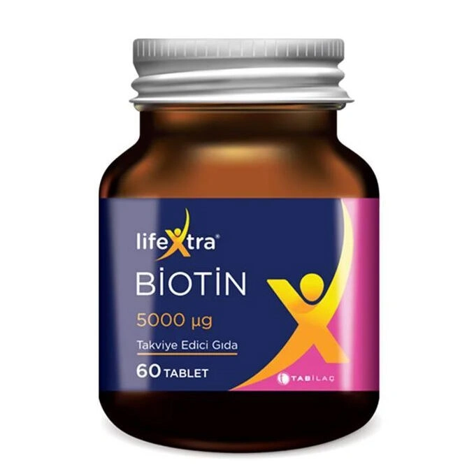 LifeXtra Biotin Takviye Edici Gıda 60 Tablet - 1