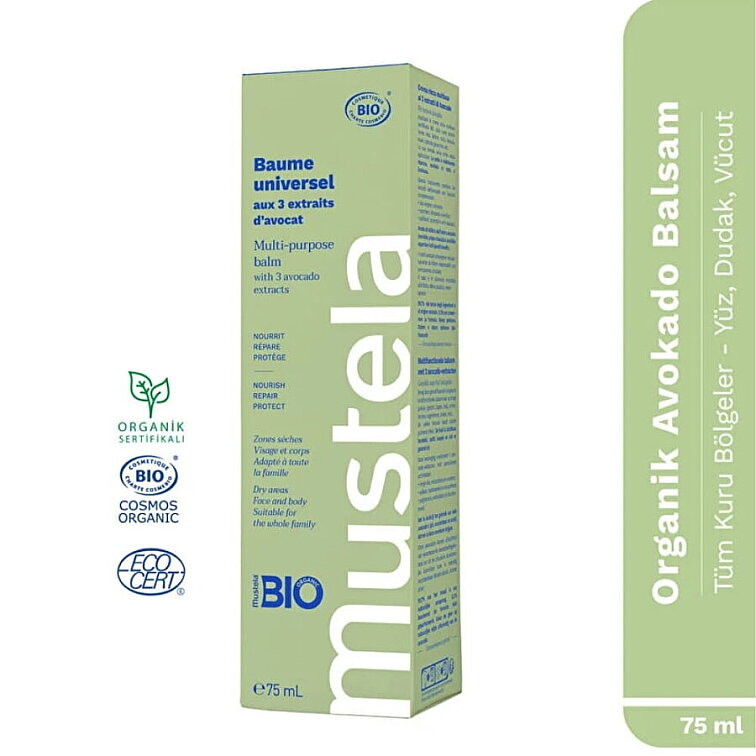 Mustela 3 Etkili Avokado Balsam 75 ml - 1