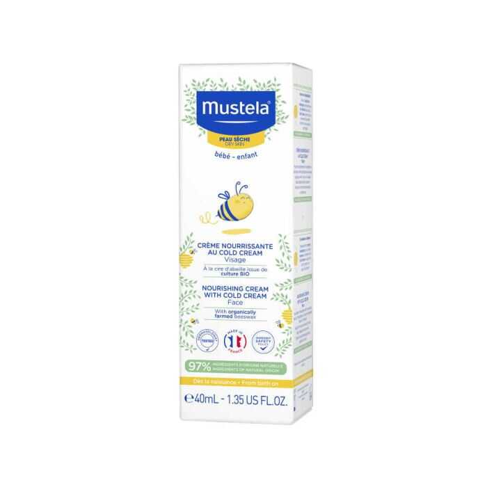 Mustela Cold Cream Environmental Protection 40 ML Nemlendirici Ve Koruyucu Yüz Kremi