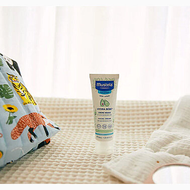 Mustela Hydra Bebe Organik Avokadolu Bebek Yüz Kremi 40 ml - 4