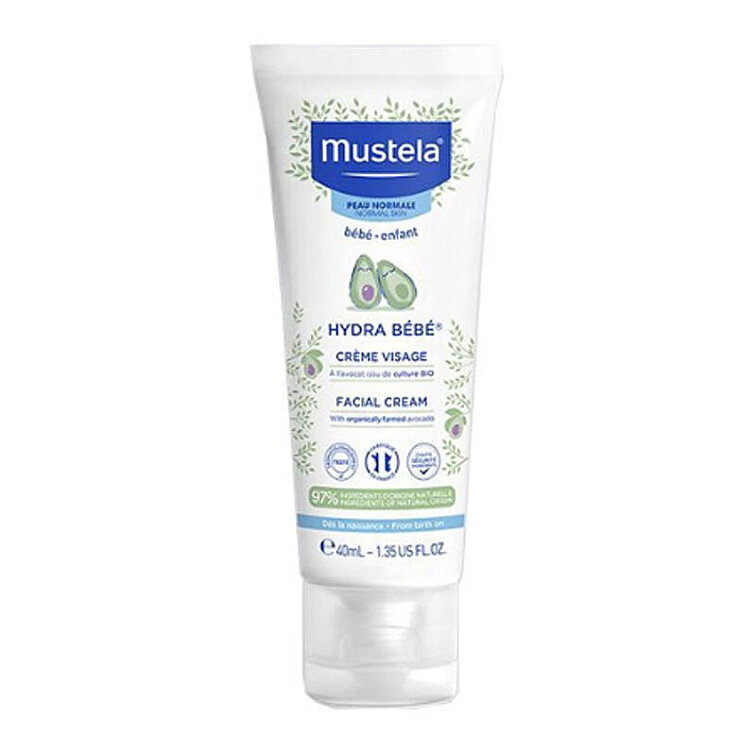 Mustela Hydra Bebe Organik Avokadolu Bebek Yüz Kremi 40 ml - 2