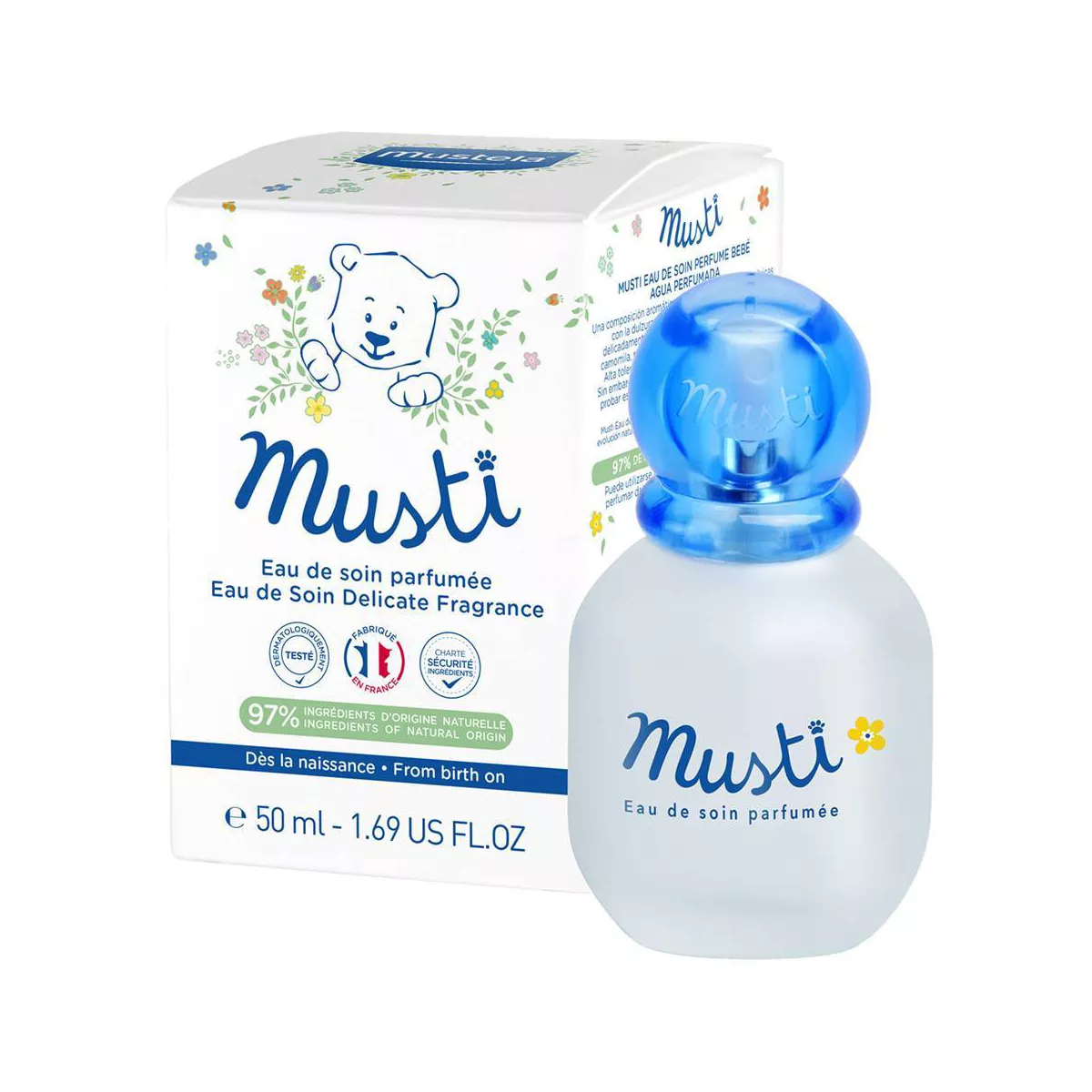 Mustela Musti Bebek Parfümü 50 ml - 1