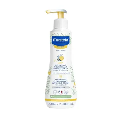 Mustela Nourishing Cleansing Gel With Cold Cream Şampuan 300 ml - Mustela