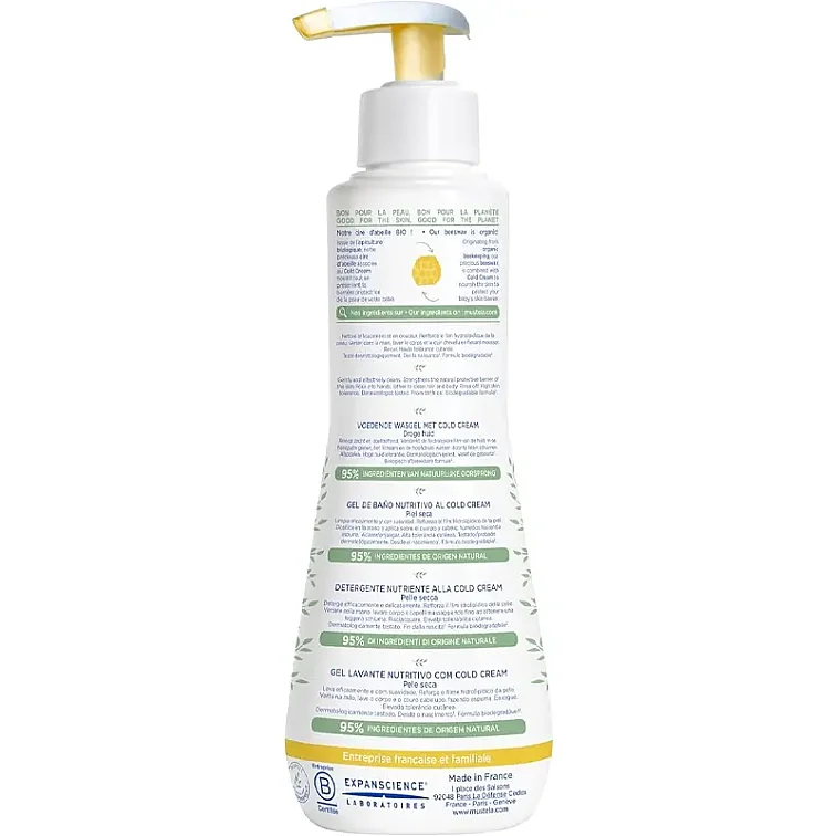 Mustela Nourishing Cleansing Gel With Cold Cream Şampuan 300 ml - 2