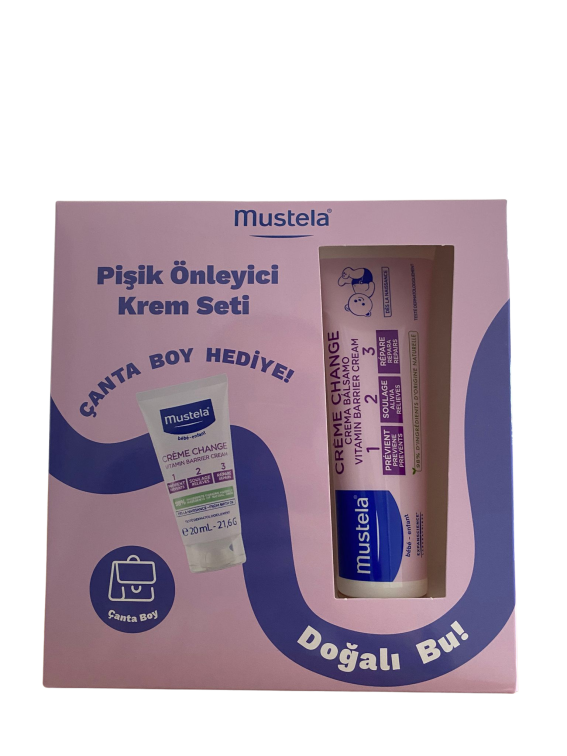 Mustela Pişik Önleyici Krem 100 ml Set + Çanta Boy Hediye - 1