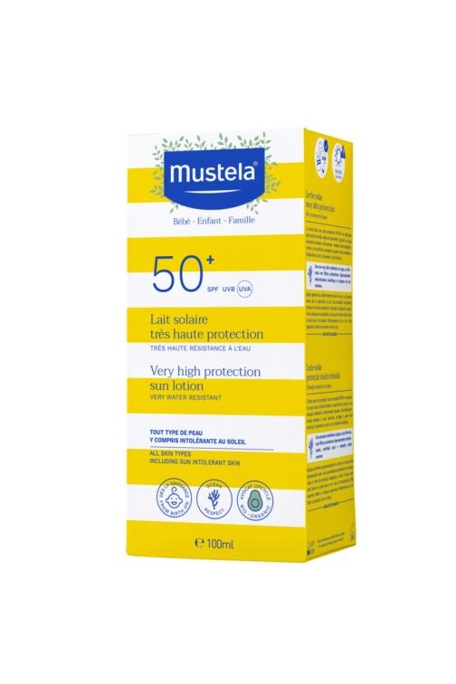 Mustela Güneş Losyonu SPF50 200 ml + Mustela Hydra Bebe 100 ml Hediye - 4