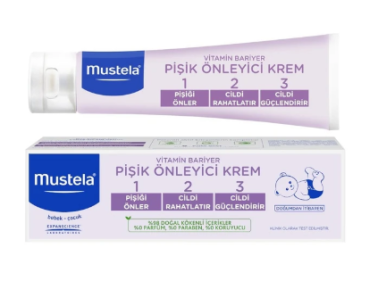Mustela Vitamin Barrier 1.2.3 Pişik Kremi 100 ml - Mustela