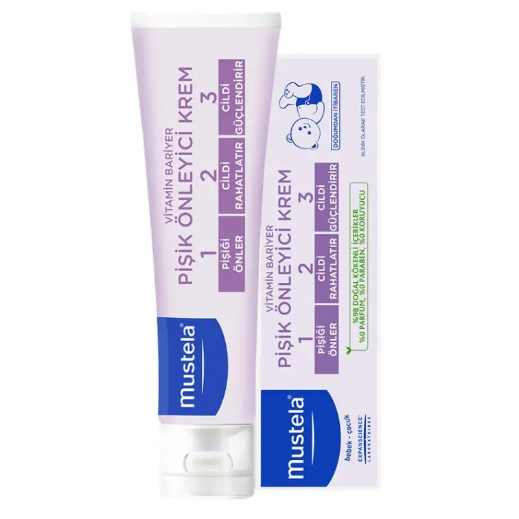 Mustela Vitamin Barrier 1.2.3 Pişik Kremi 50 ml - 1