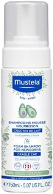 Mustela Yenidoğan Konak Önleyici 150 ml Bebek Köpük Şampuanı