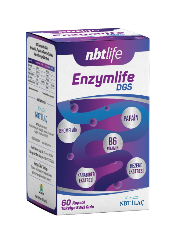 Nbt Life Enzymlife Dgs 60 Kapsül - 1
