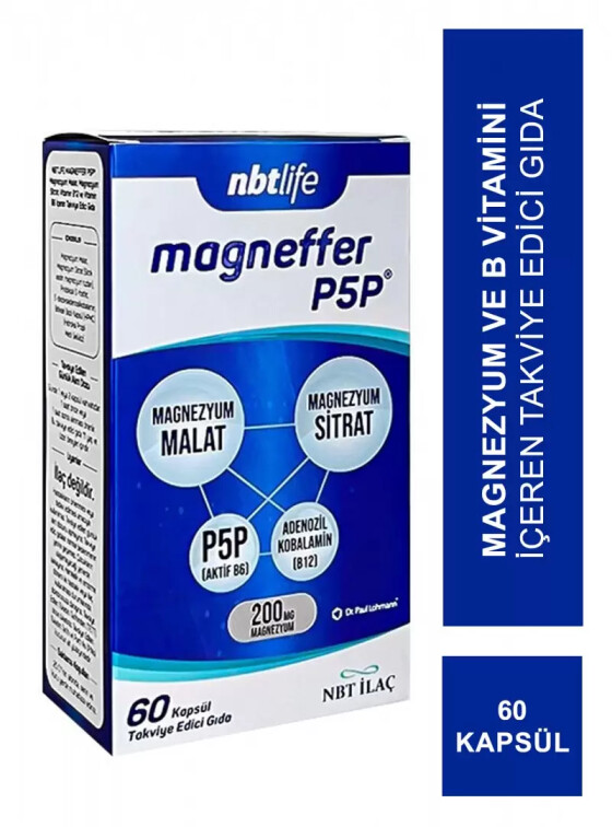 Nbt Life Magneffer P5P 60 Kapsül - NBT