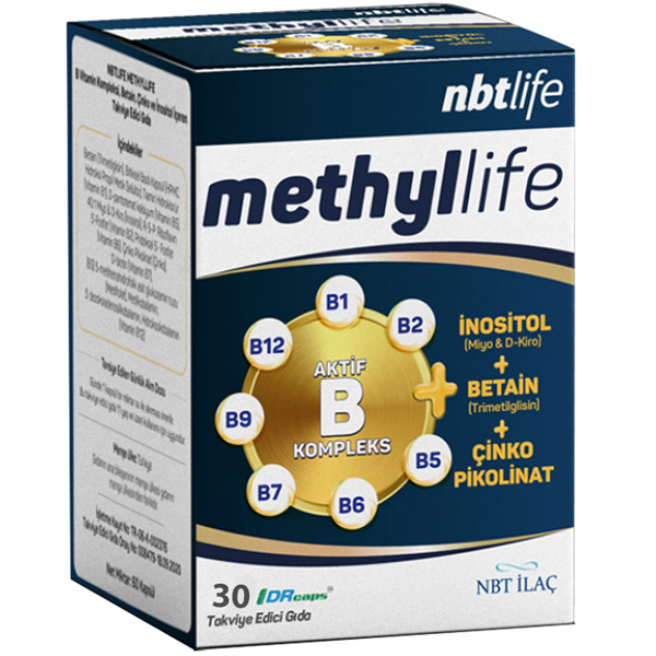 NBT Life Methyllife 30 Kapsül - 1