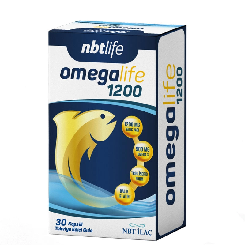 NBT Life Omegalife 1200 30 Kapsül - 1