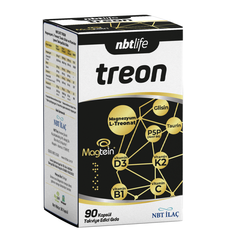 Nbt Life Treon Takviye Edici Gıda 90 Kapsül - 1