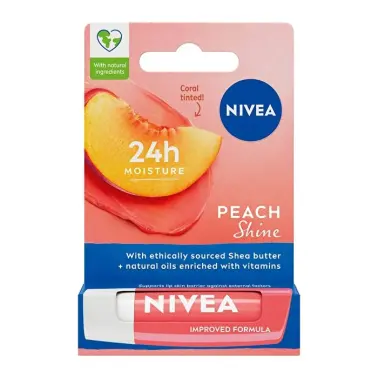 Nivea Lip Fruity Shine Şeftali 4,8 gr - Nivea