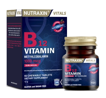 Nutraxin B12 Vitamin 1000mcg 60 Tablet