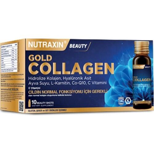 Nutraxin Beauty Gold Kollajen 10 x 50 ml - 1