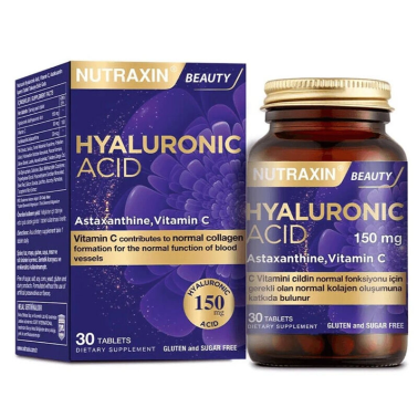Nutraxin Beauty Hyaluronik Acid 30 Tablet - Nutraxin