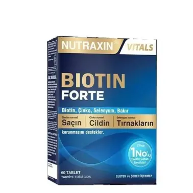 Nutraxin Biotin Forte 60 Tablet - Nutraxin