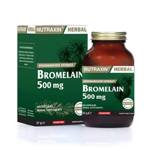 Nutraxin Bromelain 60 Kapsül - Nutraxin