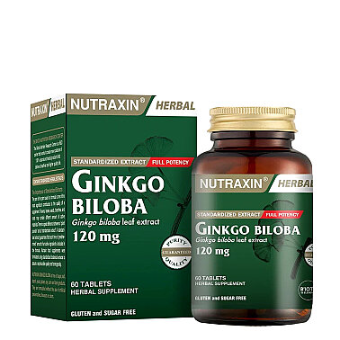 Nutraxin Ginkgo Biloba 60 Kapsül